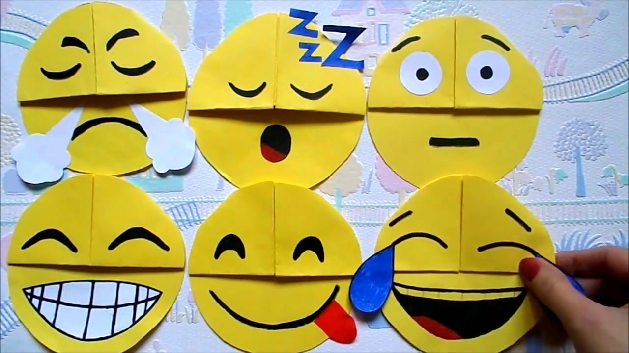Duct tape emoji bookmarks